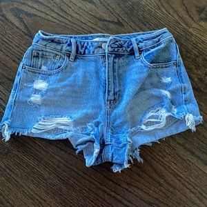 pacsun jean shorts